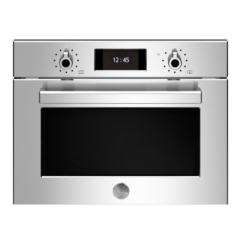 foto del prodotto forno microonde da incasso bertazzoni f457promwtx 32 litri inox