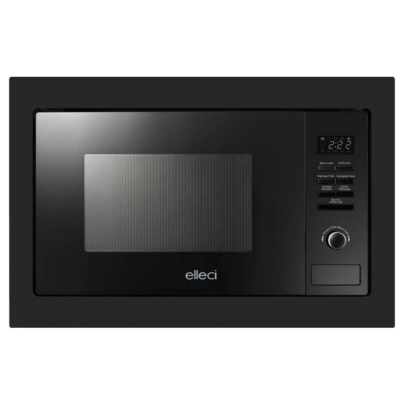 foto del prodotto forno microonde da incasso elleci plano mw granitek 59 antracite fgsp28159ws