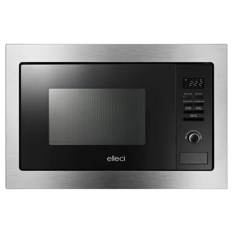 foto del prodotto forno microonde da incasso elleci plano mw inox inox fiap281inws