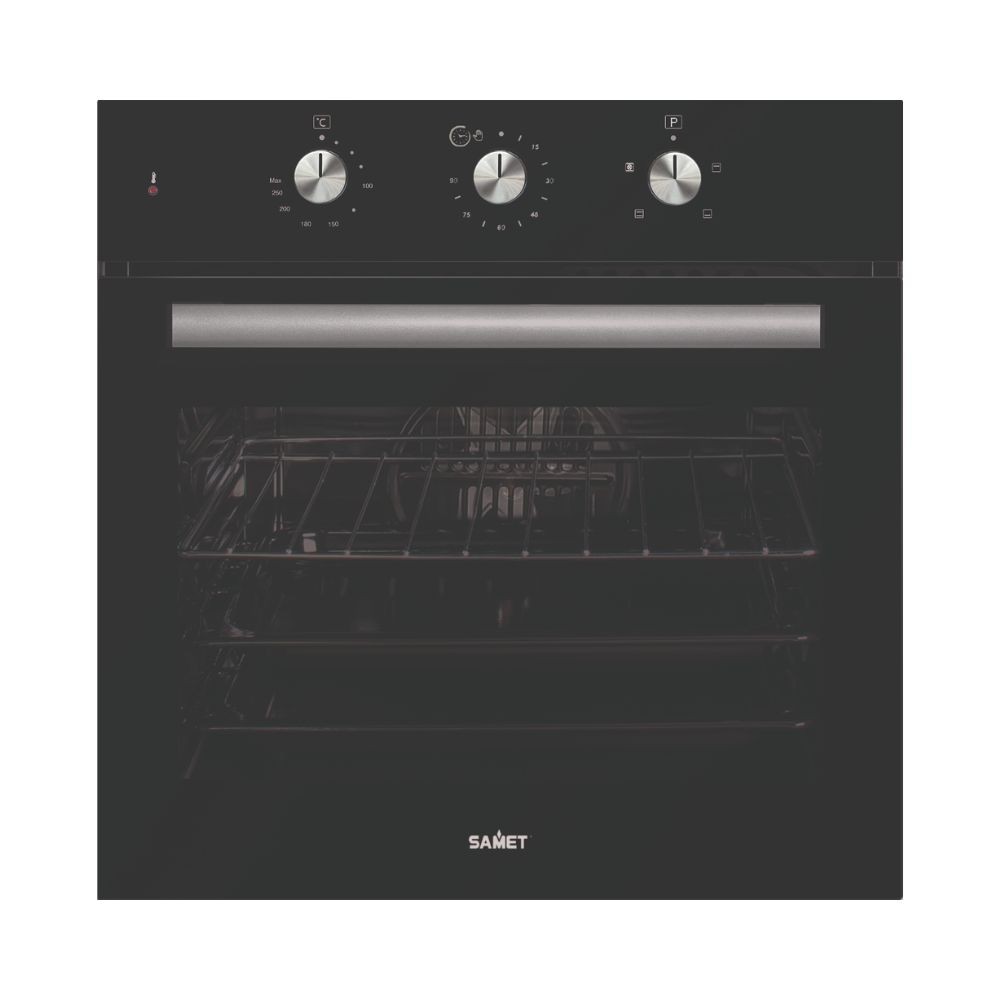 foto del prodotto forno multifunzione calliope 2021 nero 3 manopole a samet