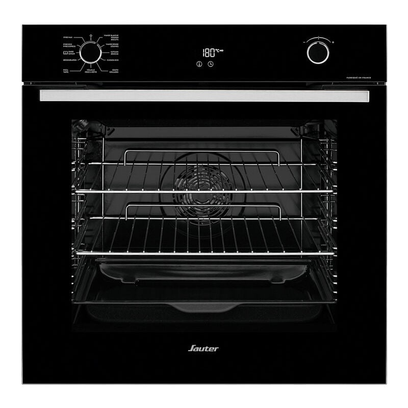 foto del prodotto forno multifunzione da incasso 73l 60cm a pirolisi inox sop6214lb sauter