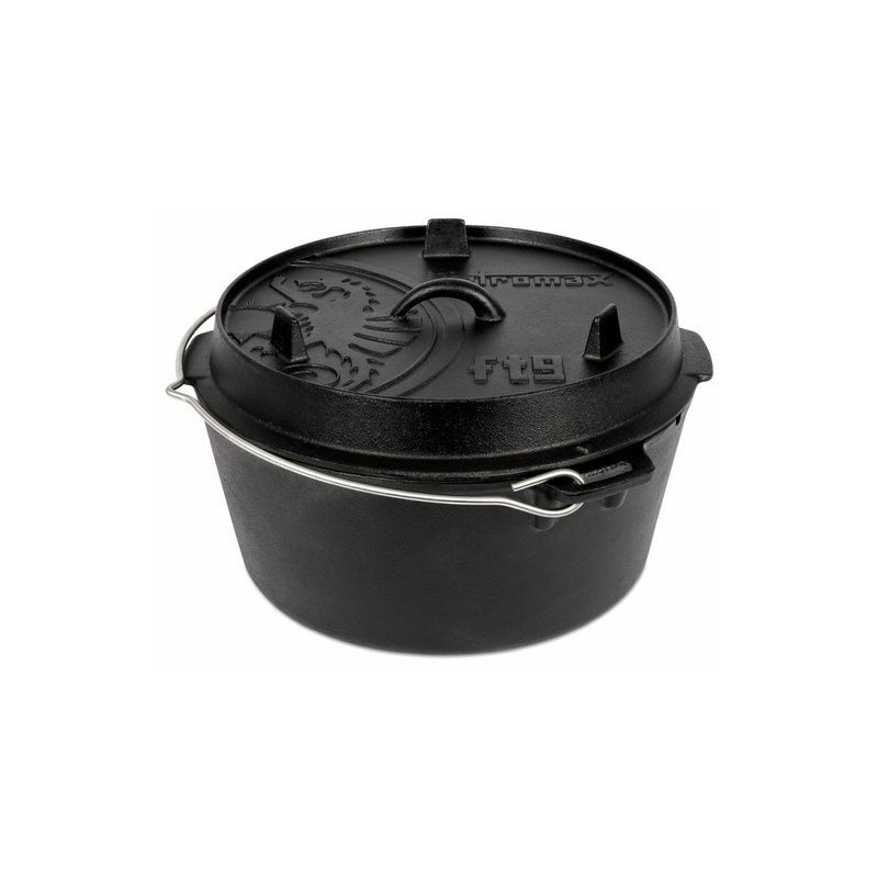 foto del prodotto forno olandese petromax ft9 a fondo piatto