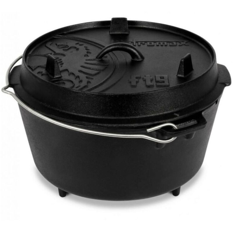 foto del prodotto forno olandese petromax ft9 con piedini