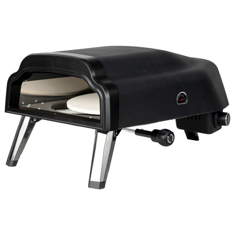 foto del prodotto forno pizza a gas arnold stromboli nero 1 pizza