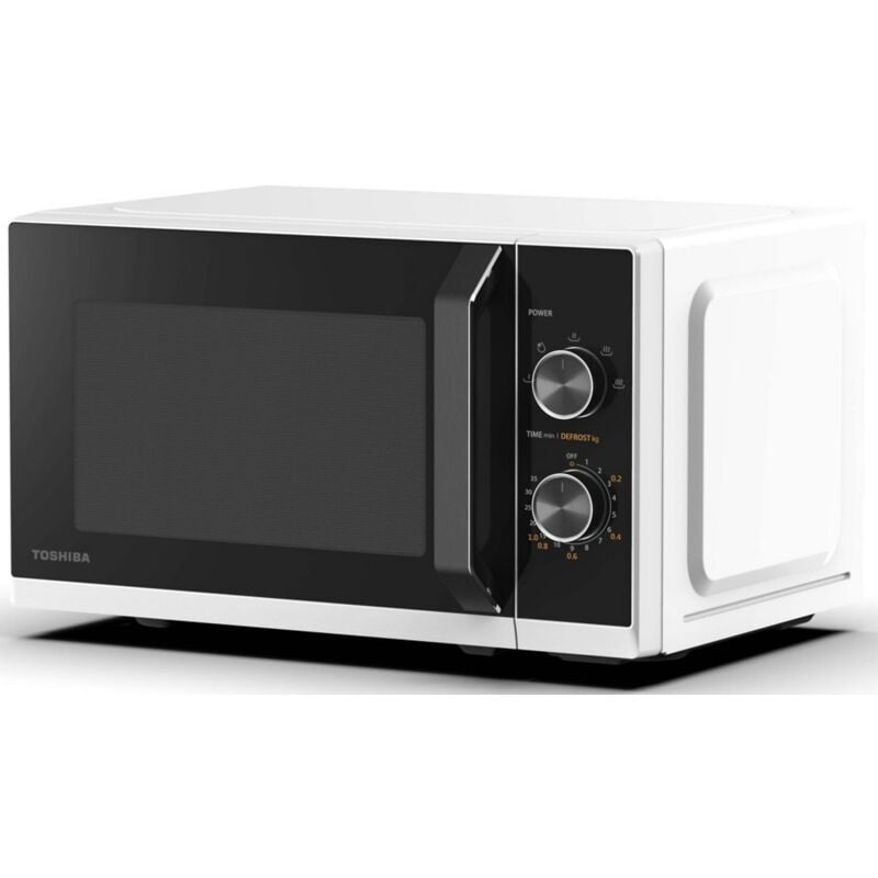 foto del prodotto forno toshiba microonde 800w 20lt bianco mw3mm20pfwh