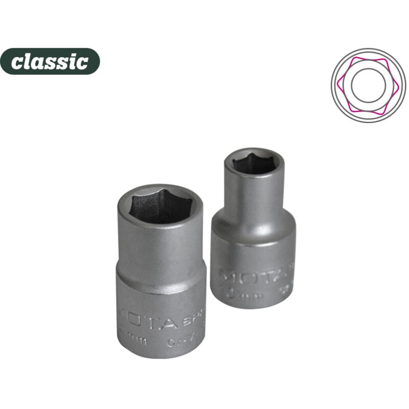 foto del prodotto foro passante hex incassato 1 2 de 27mm e127 mota