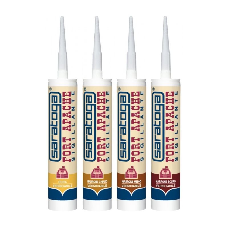 foto del prodotto fort apache sigillante marrone medio 310ml