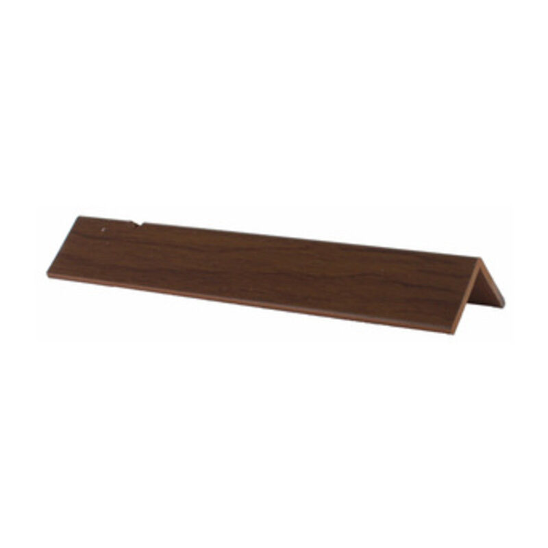foto del prodotto forte paraspigolo mm 25x25 pvc espanso ml 3 noce sc. prezzo per 1 pezzo.