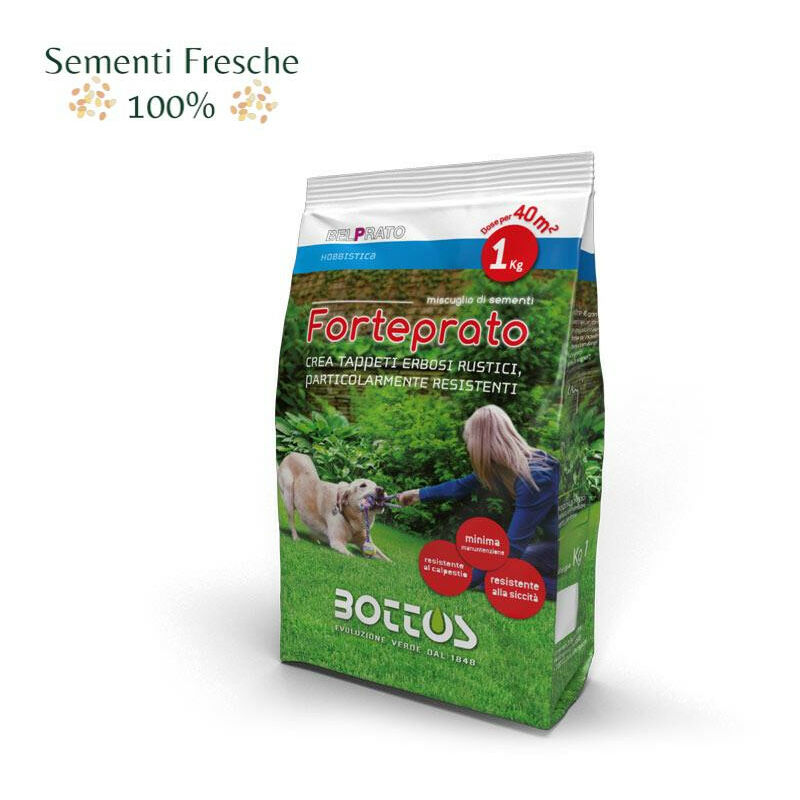 foto del prodotto forteprato 1 kg sementi per prato bottos