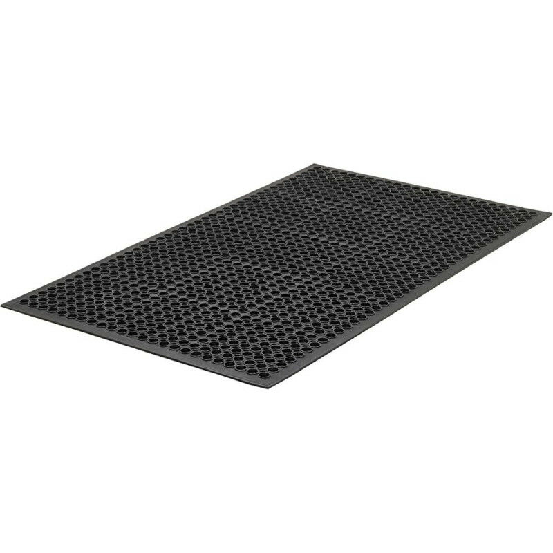foto del prodotto fortis carretto anulare per workstation nbr sbr. 13mm nero. 1520x910 mm resistente all olio
