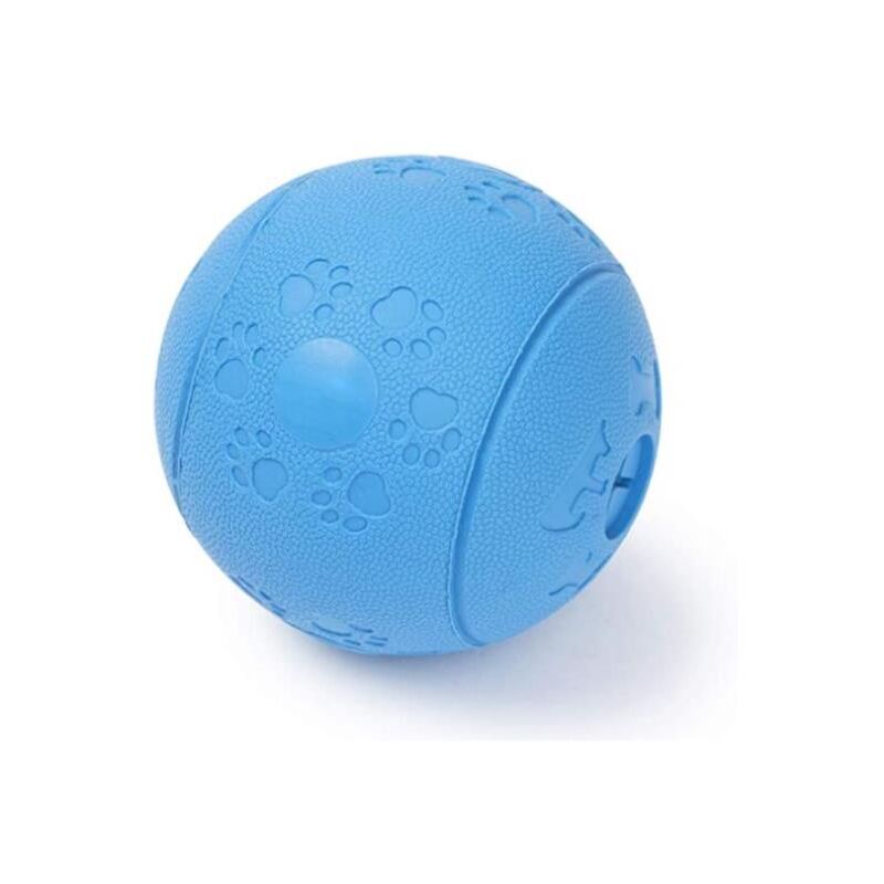 foto del prodotto fortuneville 1 confezione di giochi per cani in gomma naturale diametro 8 cm, gomma per cani palla da gioco in gomma per cani giocattolo da