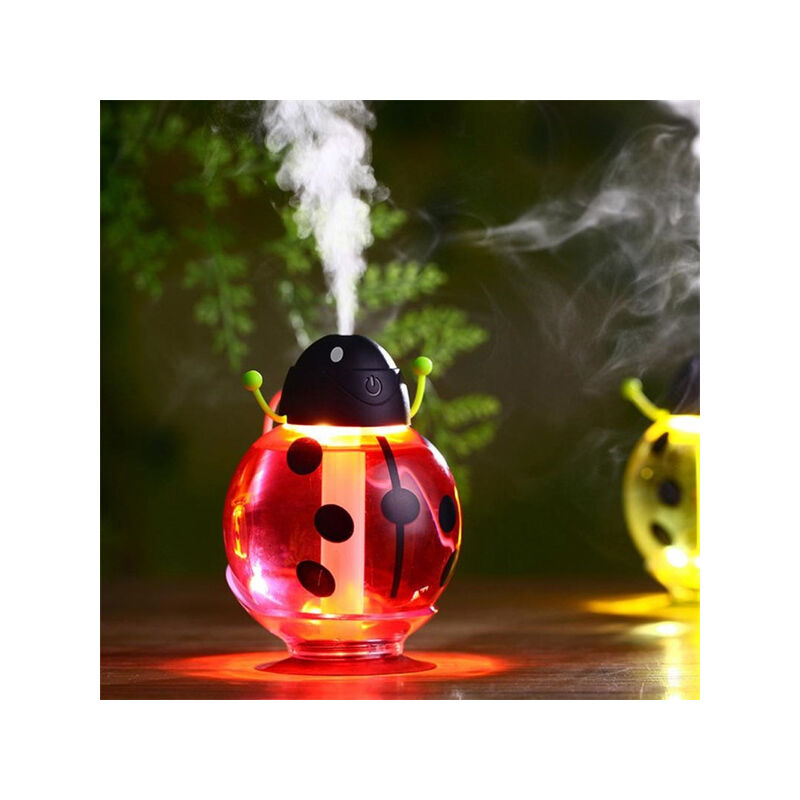 foto del prodotto fortuneville 1 pezzo beatles auto umidificatore automatico casa aromaterapia luce notturna a led per baby room diffusore d aria colore casuale