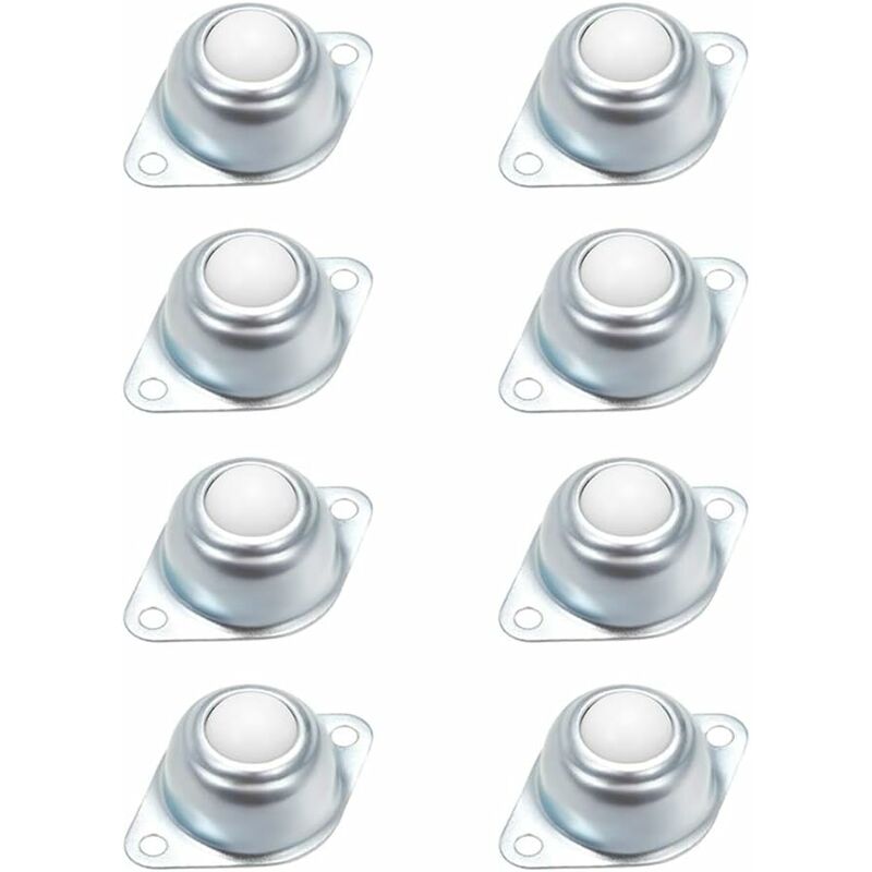 foto del prodotto fortuneville 12 pcs rotelle a sfera di trasferimento rotelle universali per mobili sfere in nylon rotelle a sfera per dispositivo di trasferimento