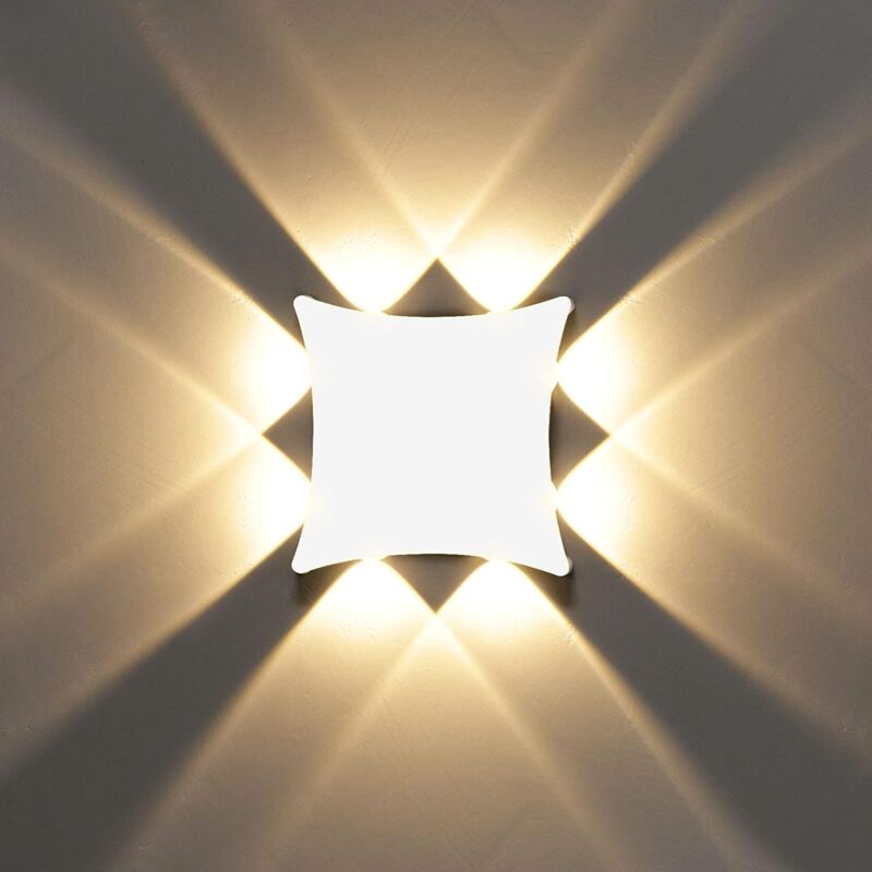 foto del prodotto fortuneville 18w applique da parete moderna led applique up down impermeabile ip65 alluminio led illuminazione da parete per interni ed esterni per