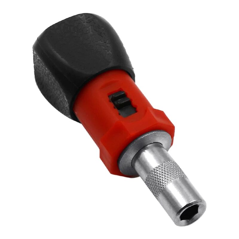 foto del prodotto fortuneville - 1pc cacciavite multifunzionale chiave a cricchetto cacciavite a esagono incassato 6.35mm design magnetico strumento manuale professionale