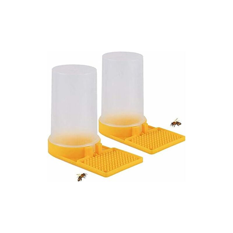 foto del prodotto fortuneville 2 pack alveare apicoltura distributore di acqua miele alveare entrata alimentatore ape bere attrezzature apicoltura alveare strumenti