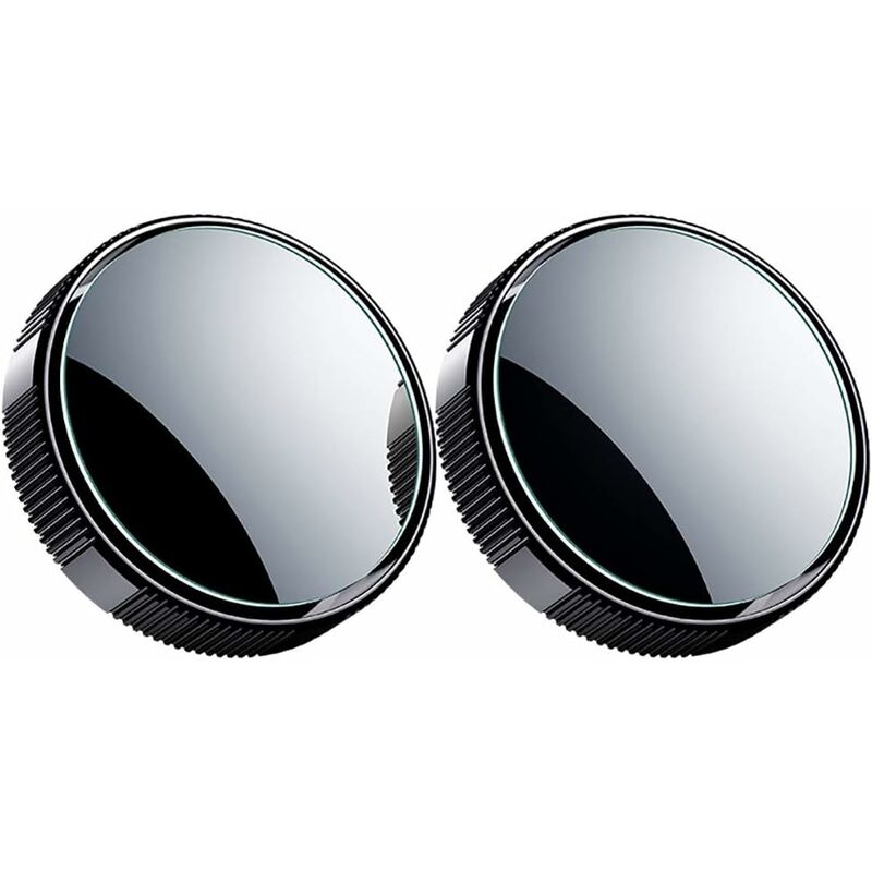foto del prodotto fortuneville 2 pezzi specchietto per angolo cieco dell auto,universale 360 gradi di rotazione regolabile specchietto grandangolare specchietto