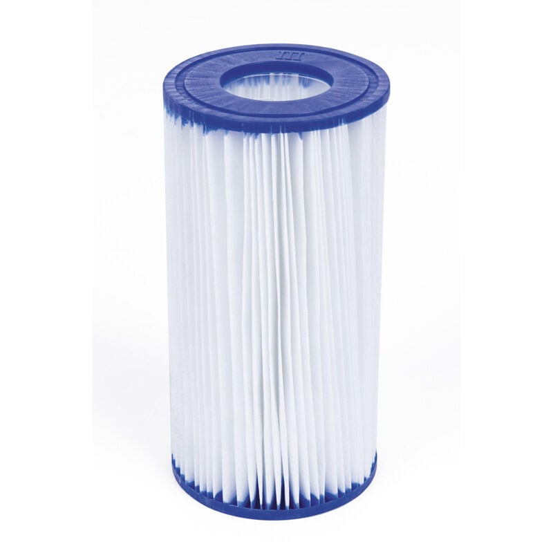 foto del prodotto fortuneville 58012 29000 elemento filtrante filtro pompa acqua accessori nucleo in cotone adatto per pompa filtro tipo a c 2 pezzi bianco e blu