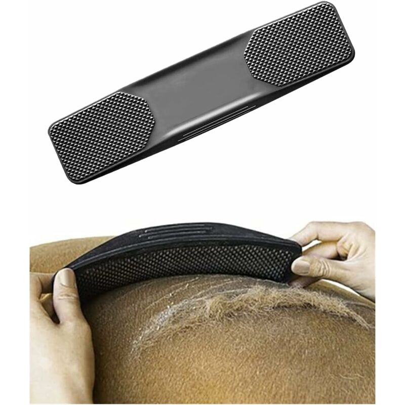 foto del prodotto fortuneville 6 in 1 pettine massaggiante per cavalli,shedding grooming massage spazzola per la cura del cavallo per pulizia,massaggio e cura per