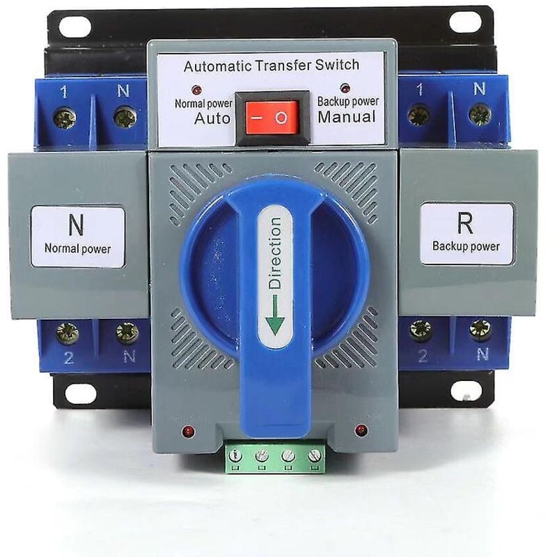 foto del prodotto fortuneville 63a 2p ats accessori generatore interruttore automatico interruttore di trasferimento automatico manuale a doppia conversione di