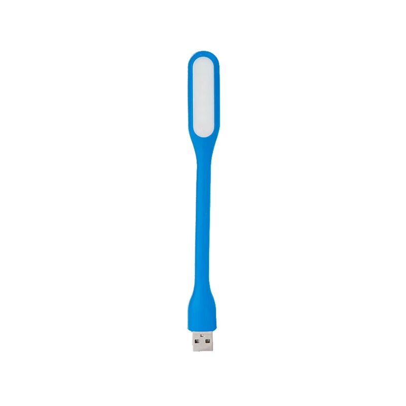 foto del prodotto fortuneville 6pcs portatile usb 5v led luce di lettura mini libro luce pieghevole campeggio luce notturna lampada da tavolo blu 