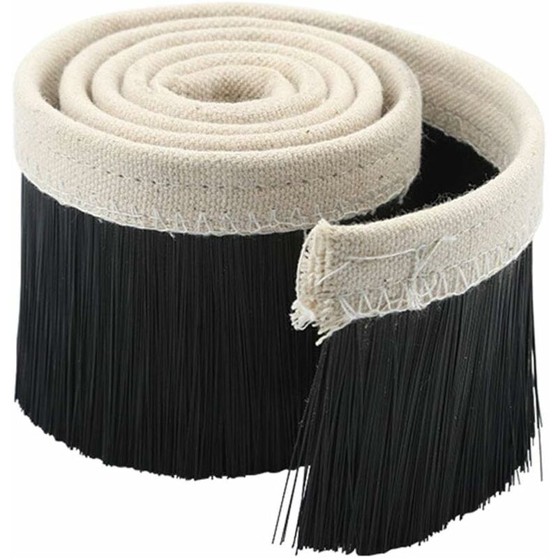 foto del prodotto fortuneville accessorio in nylon spazzola per parapolvere per macchina falegname per router cnc fai da te, aspirapolvere per parti di carpentiere