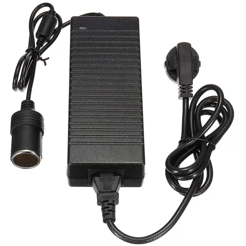 foto del prodotto fortuneville adattatore per frigorifero per aspirapolvere per auto da 220 v a 12 v 10 a per presa accendisigari per auto.