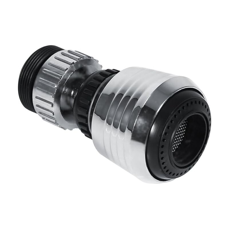 foto del prodotto fortuneville adattatore per rubinetto con filtro adattatore per filtro girevole a 360 girevole a doppio ugello rubinetto per risparmio idrico a 2