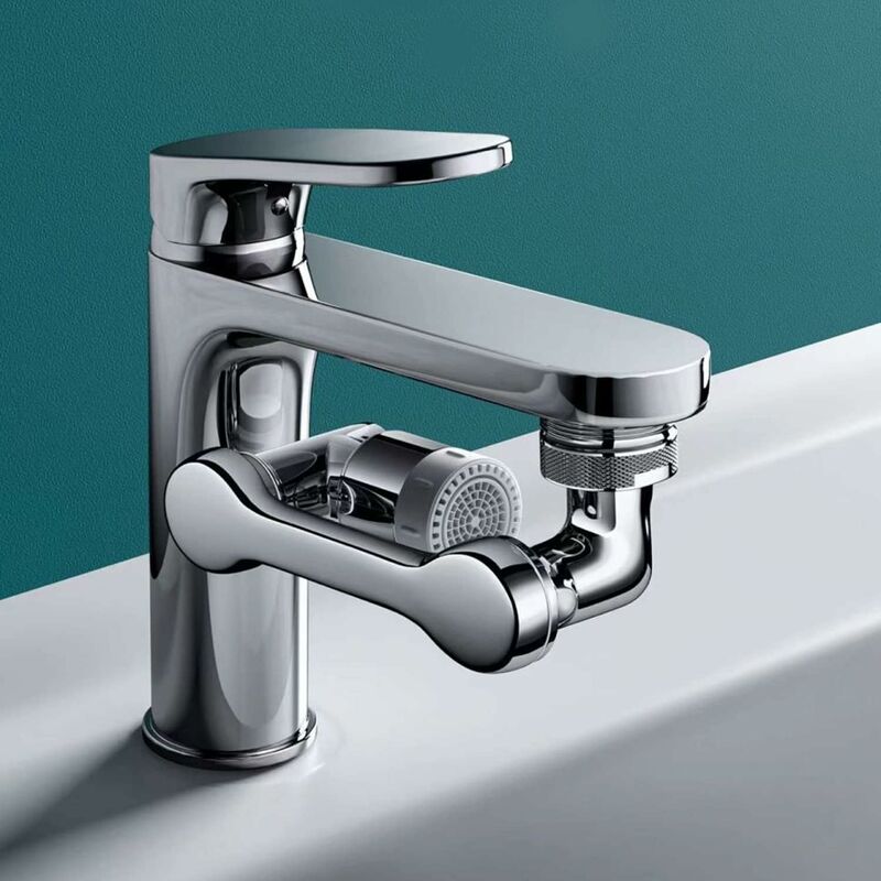 foto del prodotto fortuneville aeratore per rubinetto, aeratore con estensione ruotabile di 1080 , pi durevole.