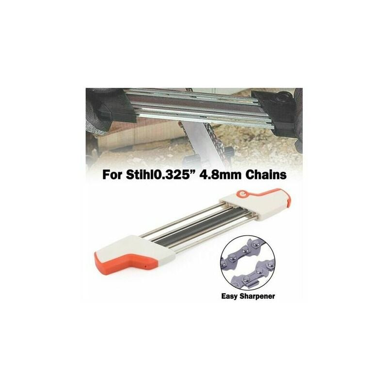 foto del prodotto fortuneville affilatrice per motosega 2 in 1 utensili abrasivi facili da affilare per stihl, lima e misuratore di profondit in un unico strumento