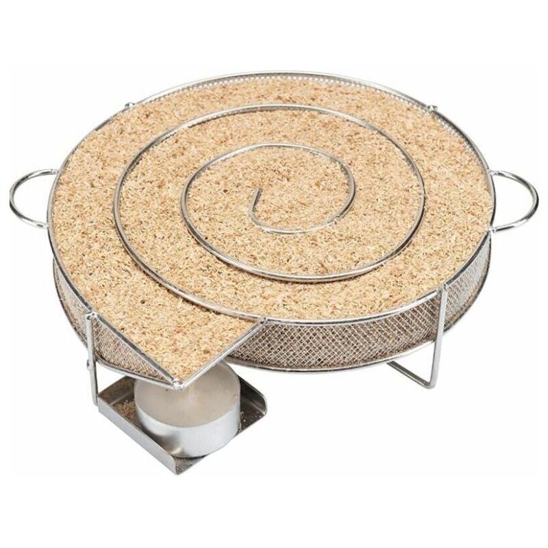 foto del prodotto fortuneville affumicatore a freddo a spirale affumicatore a spirale generatore di fumo per affumicare nella griglia del bollitore rotondo