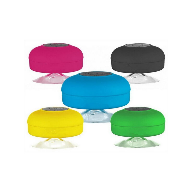 foto del prodotto fortuneville altoparlante bluetooth impermeabile da 1 pezzo doccia mini altoparlante stereo wireless portatile con microfono tipo di aspirazione