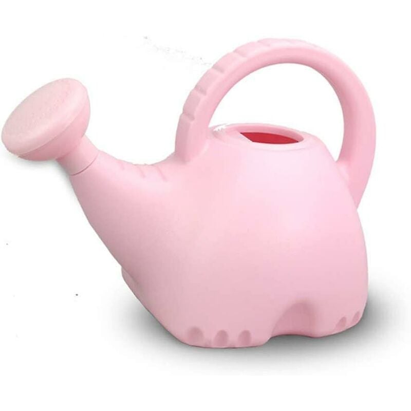 foto del prodotto fortuneville annaffiatoio in plastica piccolo, leggero, carino, per interni ed esterni, piante da giardino, annaffiatoio per bambini, con soffione,
