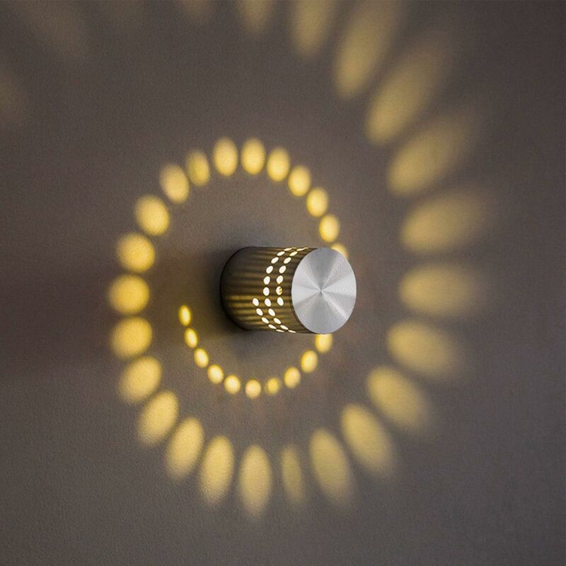 foto del prodotto fortuneville applique a led 3w, applique da parete, lampada da bagno, lampada da parete effetto spot, lampada da bagno, lampada effetto corridoio