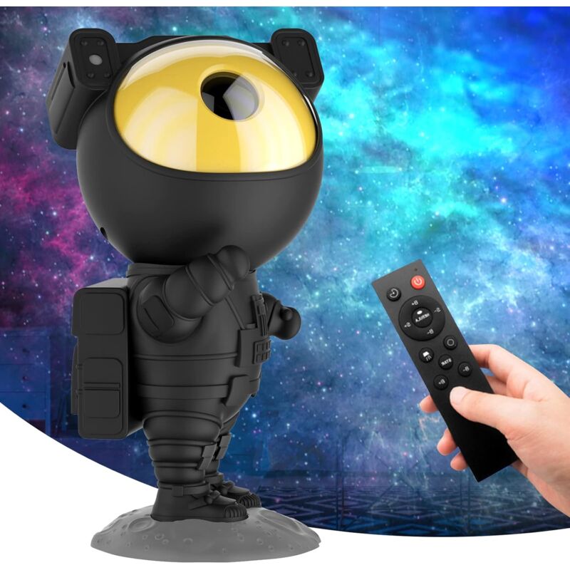 foto del prodotto fortuneville astronaut galaxy projector light, astronaut star projector con telecomando e luminosit regolabile tipo 15 , rotazione a 360 , luce