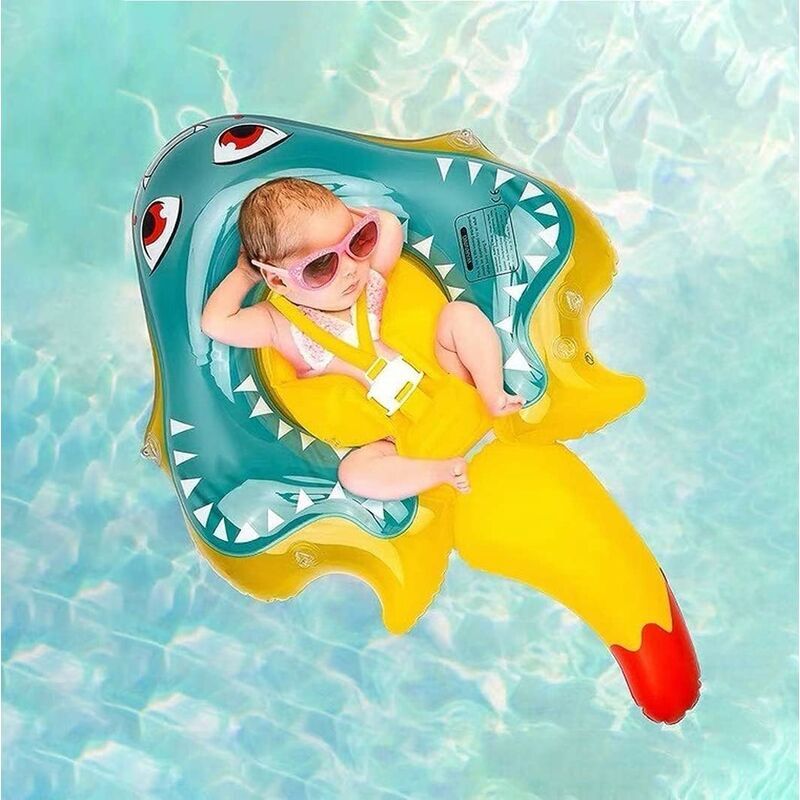 foto del prodotto fortuneville boa per bambini, seggiolino per piscina, anello gonfiabile per nuoto per bambini, boa per piscina per bambini da 3 a 36 mesi