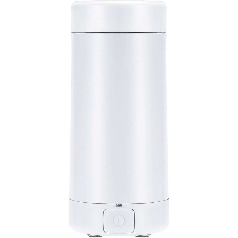 foto del prodotto fortuneville bollitore elettrico portatile da viaggio mini thermos fast boil teiera, bianco