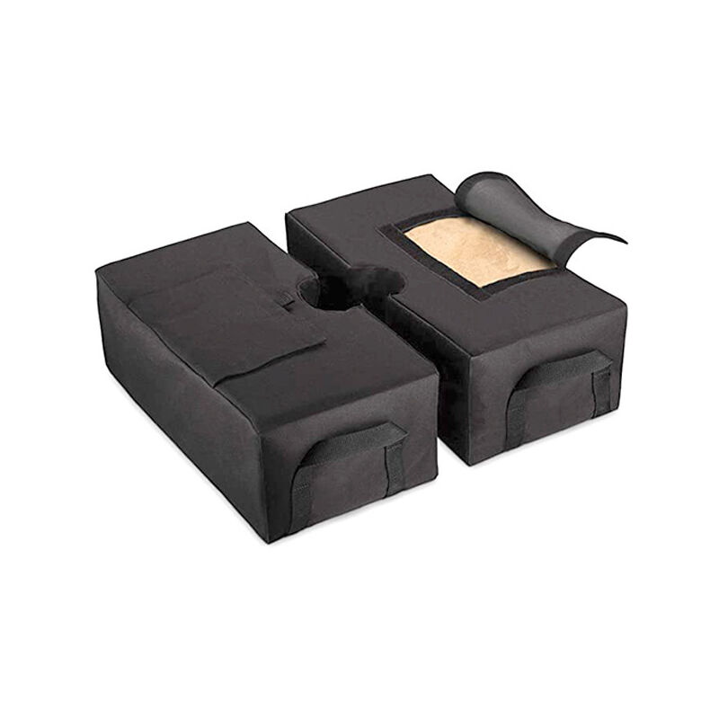 foto del prodotto fortuneville borsa per pesi per ombrello da esterno base di supporto per accessori per portaombrelli resistente alle intemperie aperta alla sabbia