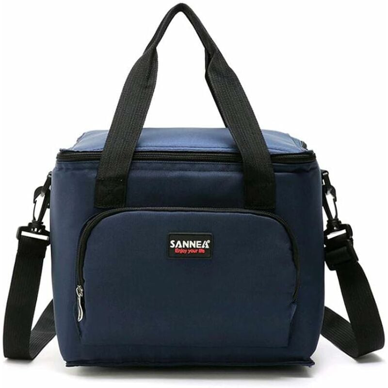 foto del prodotto fortuneville borsa termica per donne borsa per il pranzo riutilizzabile borsa frigo con cinghia regolabile e chiusura con cerniera per donna e