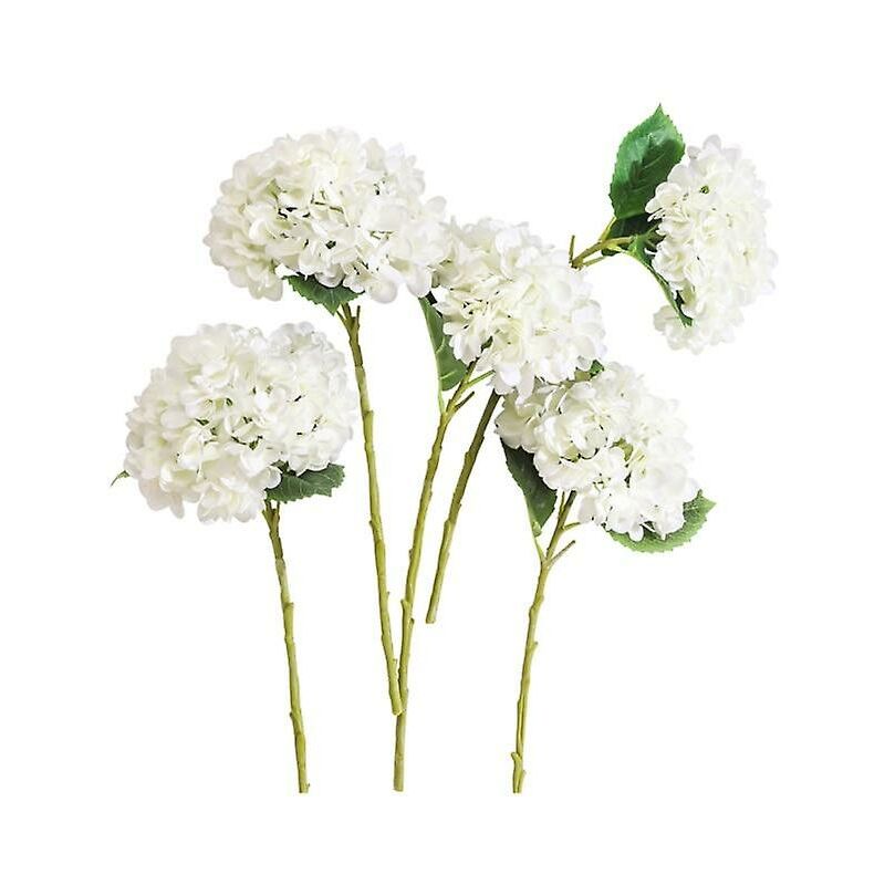 foto del prodotto fortuneville bouquet da sposa di fiori artificiali con ramo di ortensia di seta da 1 pezzo per la decorazionefiori artificiali e secchi