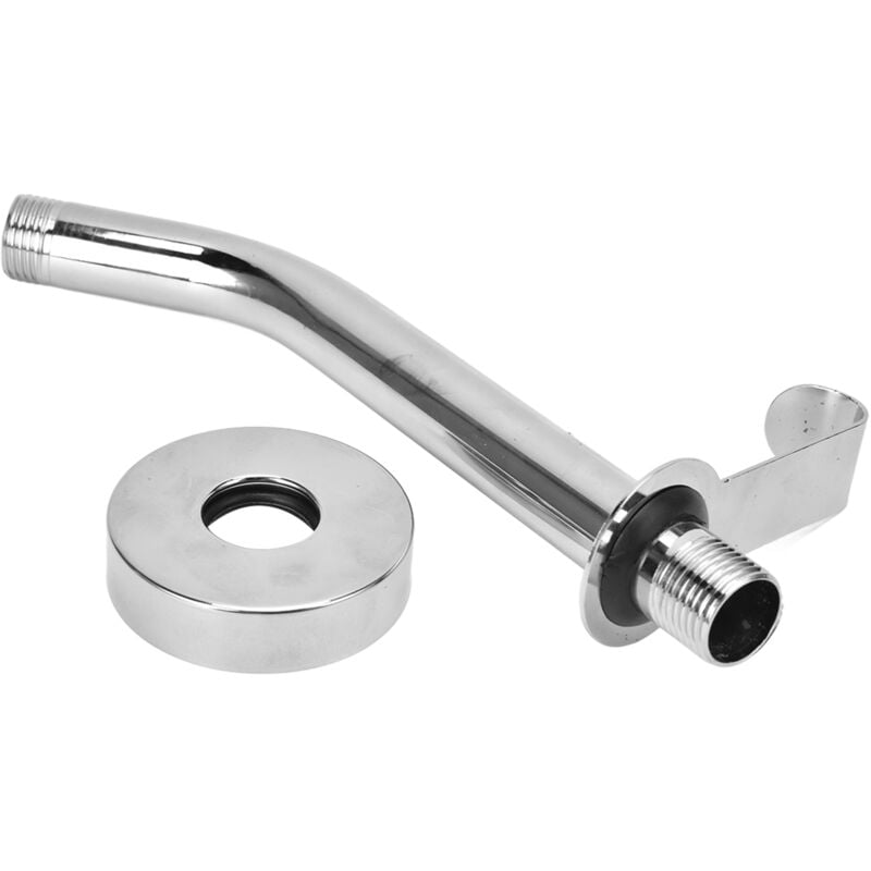 foto del prodotto fortuneville braccio doccia a parete con interfaccia ntp1 2 da 6 pollici in acciaio inossidabile per bagno domestico