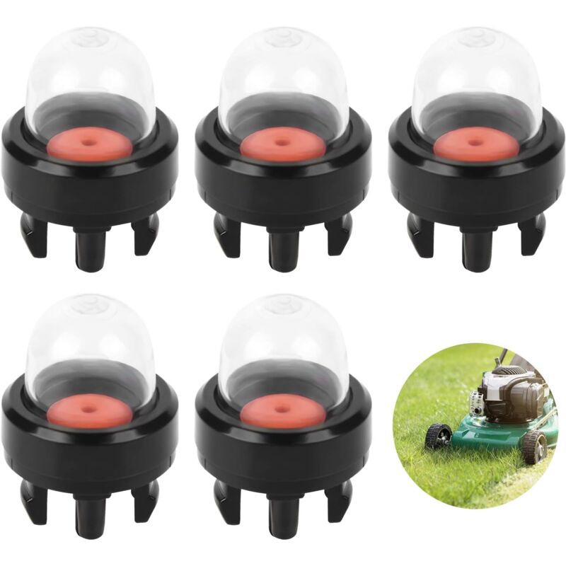 foto del prodotto fortuneville bulbo di primer per carburante, confezione da 5 bulbi di primer per tosaerba, motoseghe, soffiatori, pompa di primer l accessorio