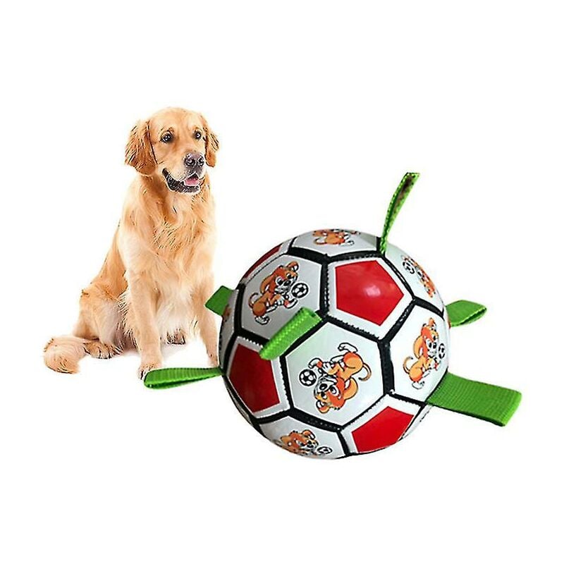 foto del prodotto fortuneville calcio giocattolo per morso di cane