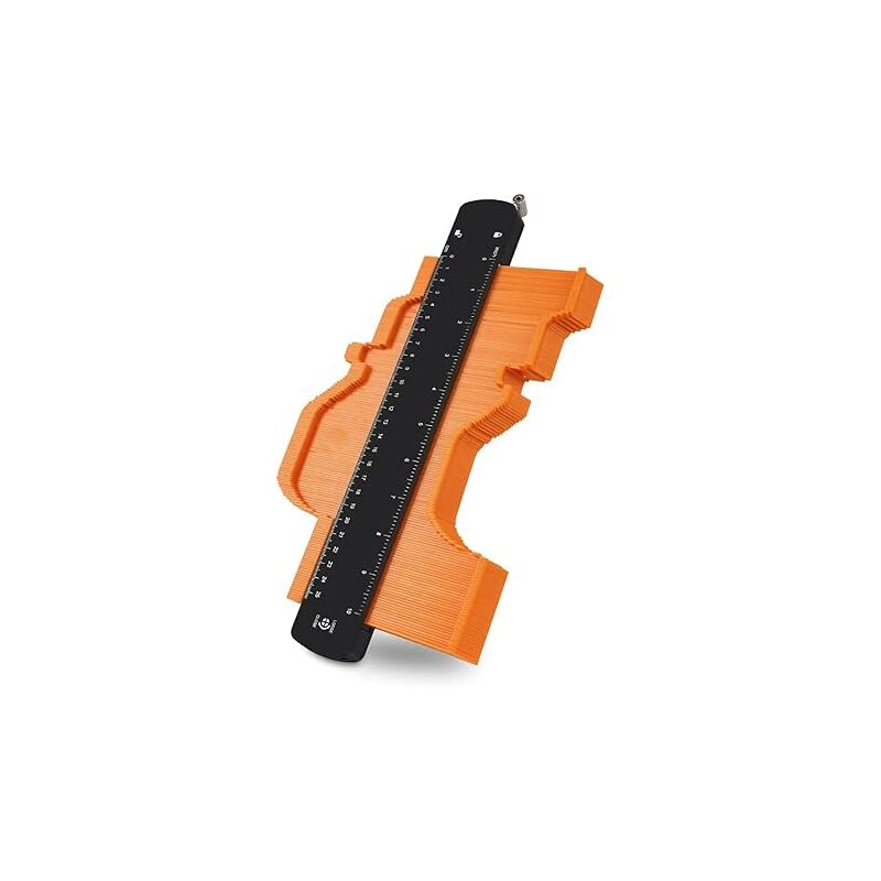 foto del prodotto fortuneville calibro di contorno con nucleo in alluminio allargato di 250 mm bloccaggio bidirezionale per una maggiore profondit di misurazione