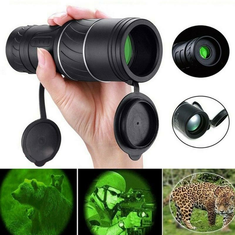 foto del prodotto fortuneville cannocchiale militare visione notturna ottica da caccia scope hd telescopio monoculare potente telescopio monoculare a lungo raggio