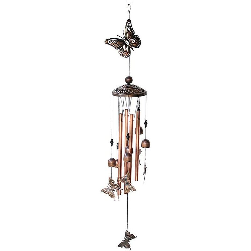 foto del prodotto fortuneville carillon regalo campanelli eolici in rame decorazione da giardino vintage