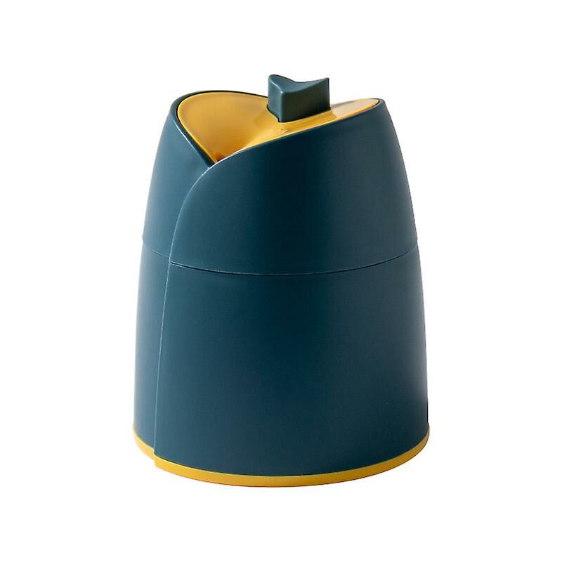 foto del prodotto fortuneville carino stuzzicadenti scatola di paglia di grano porta stuzzicadenti contenitore portatile pop up dispenser di stuzzicadenti scatola di