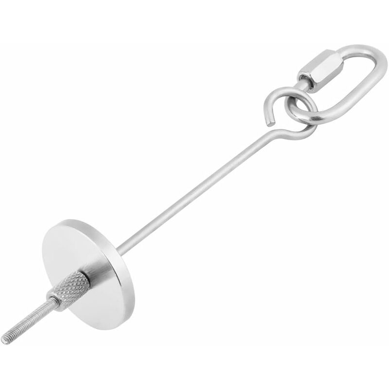 foto del prodotto fortuneville catena alimentare per pappagalli, accessori per pappagalli portafrutta in acciaio inossidabile bar per carne gabbia per alimenti porta
