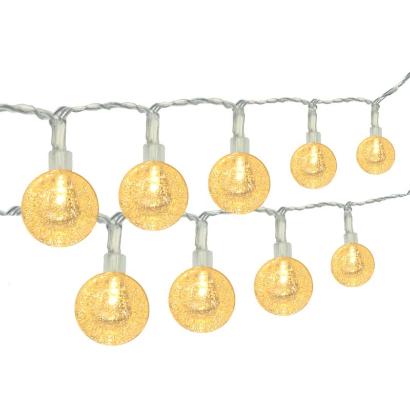 foto del prodotto fortuneville catena luminosa a led bianco caldo da 20 m s14 160 led 8 diverse modalit di illuminazione per interni