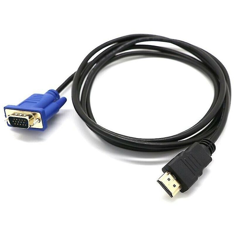 foto del prodotto fortuneville cavo convertitore da hdmi a vga 1080p da 1 m per connessioni da hdmi a vga